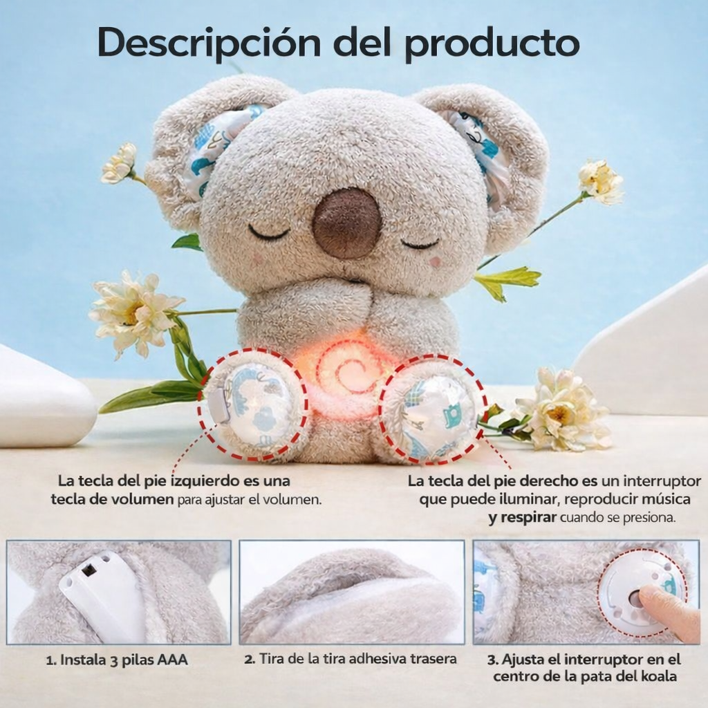 Koala Calmante de Respiración
